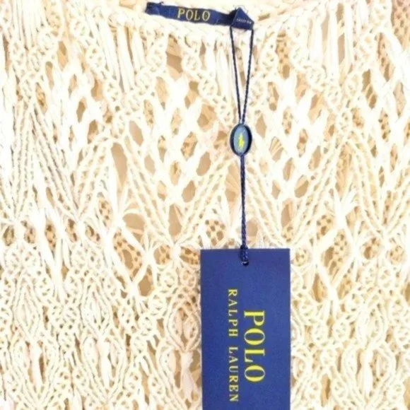 Ralph Lauren Crochet Top M - Picture 1 of 9